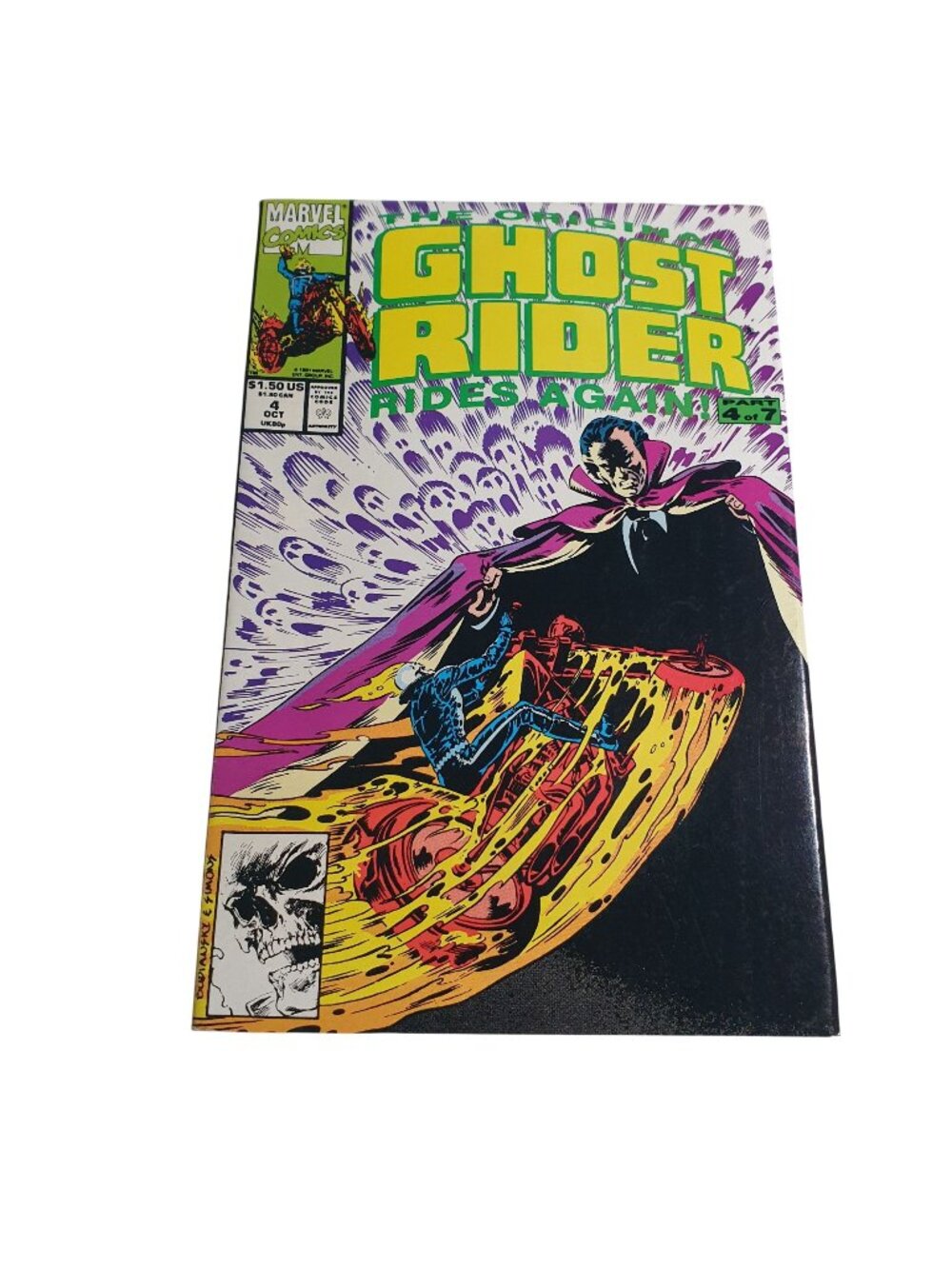 Ghost Rider Rides Again 4 Oct 1991 Comic Book Collector Bagged Boarded